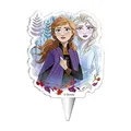 Produktbild: Dekora - Kerzen Deko Geburtstagskerze | 2D Geburtstagskerzen von Frozen II für Kinder Kuchen - 7.5 cm
