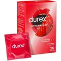 Produktbild: Durex - Kondome mit Erdbeergeschmack - 20 Stücke
