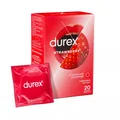Produktbild: Kondome mit Erdbeergeschmack - 20 Stück - Durex