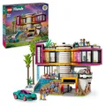 Produktbild: LEGO Friends Andrea Moderne Villa (42639); baubares viergeschossiges Spielzeughaus mit 11 Figuren; Bauset für Mädchen und Jungen; Geschenkidee für Jugendliche