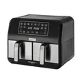 Produktbild: KENWOOD kHealthy Fry Twin Airfryer HFM20.000MB Heißluftfritteuse 1700 Watt Schwa
