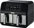 Produktbild: Kenwood Heissluftfritteuse  Airfryer HFM 20.000MB Schwarz-Silber TWIN  NEU/OVP