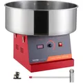 Produktbild: VEVOR Elektrische Zuckerwattemaschine, 1000 W Zuckerwattegeräte, Kommerzielle Zuckerwattemaschine mit Edelstahlschüssel & Zuckerlöffel, Perfekt für Kindergeburtstage zu Hause, Familienfeiern (Rot)