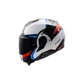 Produktbild: LS2 Helm Ff910 Advant Ii Triple Weiss/blau/rot L