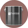 Produktbild: TADESSI Wandfarbe Braun - Zimt - abwaschbare Innenfarbe matt - Dispersionsfarbe - Geruchsarm und Lösemittelfrei - 2,5 Liter Gebinde