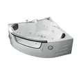 Produktbild: Jet-Line Whirlpool-Badewanne Whirlpool Indoor Spa Badewanne Eckbadewanne VILLA