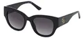 Produktbild: Guess GU 7680 01B Damen Sonnenbrille, Glänzendes Schwarz, 50