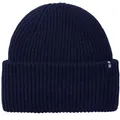 Produktbild: Enter the Complex® Oversize Beanie Mütze, Damen und Herren, Made in Italy, 100% feinste Merinowolle, Gerippt, Navy