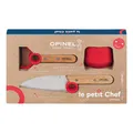 Produktbild: Opinel Kindermesser, Le Petit Chef Kinder Küchenmesser-Set, 3-teilig, 10.2 cm, r