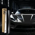 Produktbild: 3M 2080 Car Wrapping Folie 30x152cm Selbstklebende Autofolie für Auto Motorrad Boot 3D Lackschutzfolie mit Luftkanälen zum Folieren (S12 Satin Black)