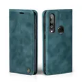 Produktbild: LBH Handyhülle für Huawei P30 Lite in Petrol Blau mit Karten- und Geldfach Smartphone Hülle mit Standfunktion Flip Case Schutzhülle Magnetverschluss Vintage