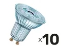 Produktbild: OSRAM LED-Lampe BASE CLASSIC, PAR51, GU10, EEK: F, 4,3 W, 350 lm, 2700 K, 10 Stück 4058075036680