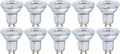 Produktbild: 10St Osram LED GU10 Reflektor Leuchtmittel Strahler 4.3W Warmweiß 51x55mm