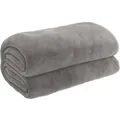 Produktbild: vidaXL Gewichtsdecke mit Bezug Grau 155x220 cm 7 kg Stoff