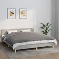 Produktbild: Gewichtsdecke Mit Bezug Grau 155x220 Cm 7 Kg Stoff Vidaxl