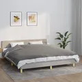 Produktbild: Gewichtsdecke mit Bezug Grau 155x220 cm 7 kg Stoff