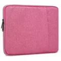 Produktbild: Cadorabo Laptop / Tablet Schutz Tasche 14 Zoll in PINK - Notebook Computer Tasche aus Stoff mit Samt-Innenfutter