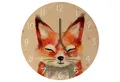 Produktbild: speecheese Wanduhr Fuchs in Wasserfarbenoptik Wanduhr aus MDF