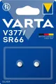Produktbild: Batterien Knopfzellen V377/SR66, 2 Stück, Silver Coin, 1,55V, kindersichere V...