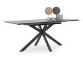 Produktbild: HARPER Esstisch Esstisch HARPER HAILEY LBH 140x90x76 cm grau Esszimmertisch