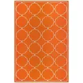 Produktbild: Novel Outdoorteppich Berlin, Orange, Textil, geometrisch, rechteckig, 140x200 cm, Oeko-Tex® Standard 100, pflegeleicht, Teppiche & Böden, Teppiche, Outdoorteppiche
