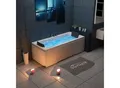 Produktbild: TroniTechnik® Whirlpool Badewanne IOS 170cm x 75cm inkl. Spülfunktion, Hydromassage und Farblichtherapie, Sanitäracryl