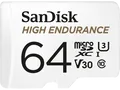 Produktbild: SANDISK High Endurance, Micro-SDXC Speicherkarte, 64 GB, 100 MB/s