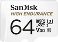 Produktbild: SanDisk High Endurance      64GB microSDXC     SDSQQNR-064G-GN6IA