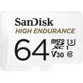 Produktbild: SANDISK High Endurance 64GB microSDXC Card with Adapter