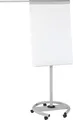 Produktbild: Rocada Flipchart 617 (B x H) 1900mm x 640mm Weiß, Grau abwischbar, beschriftbar, höhenverstellbar, Inkl. Ablageschale