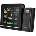 Produktbild: HAMA Digitale Wetterstation Usedom Schwarz, AC, Farbdisplay