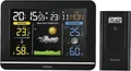 Produktbild: Hama Funk-Wetterstation Außensensor Hygrometer Farbdisplay Uhr Wettervorhersage