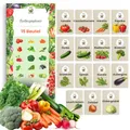Produktbild: TORAF Gemüsesamen Set 15 Ausgesuchte Sorten – Premium Saatgut für Garten, Balkon, Hochbeet - Leicht anzubauen - Ideal für Anfänger und Gartenliebhaber - für Frische Ernte zu Hause - Geschenkset