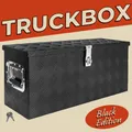 Produktbild: Deichselbox Werkzeugkasten Truckbox Alu Box Transportbox D055 Schwarz trucky