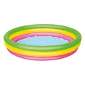 Produktbild: Bestway Planschbecken Summer 211,0 l mehrfarbig 152,0 x 152,0 x 30,0 cm