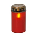 Produktbild: Star Trading LED Grablicht Â‚SereneÂ‘, Timer, rot, 12cm