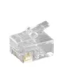 Produktbild: Pro RJ12 Modular Plug for Flat Cables 6-Pin (10pcs) - Transparent 4040849502514