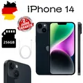 Produktbild: NEU Apple iPhone 14 - 256GB - Schwarz (Ohne Simlock) ❤ 24 Monate Garantie ❤ OVP