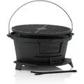 Produktbild: Gusseisen Grilltopf Mit Grillrost 32 X 33 X 18 Cm Hibachi Style - Bbq-toro