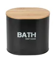 Produktbild: Badbox mit Deckel Mod. Gara Schwarz aus Stahl