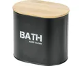 Produktbild: Aufbewahrungsbox Wenko Gara schwarz matt 24327100