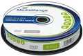 Produktbild: 10 Mediarange Rohlinge DVD-R 4,7GB 16x Spindel