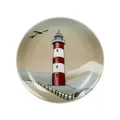 Produktbild: Goebel Miniteller Sammelteller Lighthouse Leuchtturm Ø 10cm Porzellan