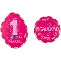 Produktbild: Ergobag Klettie-Set 2-tlg. Schulstarter Pink