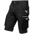 Produktbild: PUMA Workwear Arbeitsshorts PRECISION X - kurze Arbeitshose Herren - Bequeme Passform Robustes und flexibles Material mit Reflektoren - Praktische Taschen schwarz 62