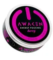 Produktbild: AWAKEN Energy Pouches | 50mg Koffein | 5 x 20 Pouches Vorratspack | Vegan & Zuckerfrei (Awaken berry)