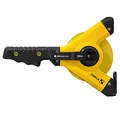 Produktbild: Stabila Rahmenbandmaß LBM 1000 STEEL, 50 m, Stahl-Messband mit metrischer Skala und NYLON-WRAP-Ummantelung, Universalhaken, bruchsicherer Rahmen, MID-Genauigkeit, LBM 1000, 50 m, Schwarz/Gelb