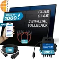 Produktbild: SUNNIVA® Balkonkraftwerk 1000/800 Solaranlage AP Systems 800W EZ1-M FULLBLACK