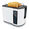 Produktbild: Arendo 2-Scheiben-Toaster 800W LED-Display kupfer