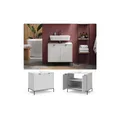 Produktbild: Vicco Waschbeckenunterschrank Eliza Weiß 70 x 63 cm mit 2 Türen